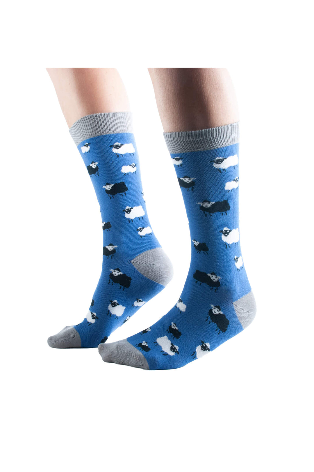 Doris & Dude S905 Blue Sheep Socks - Shirley Allum Boutique
