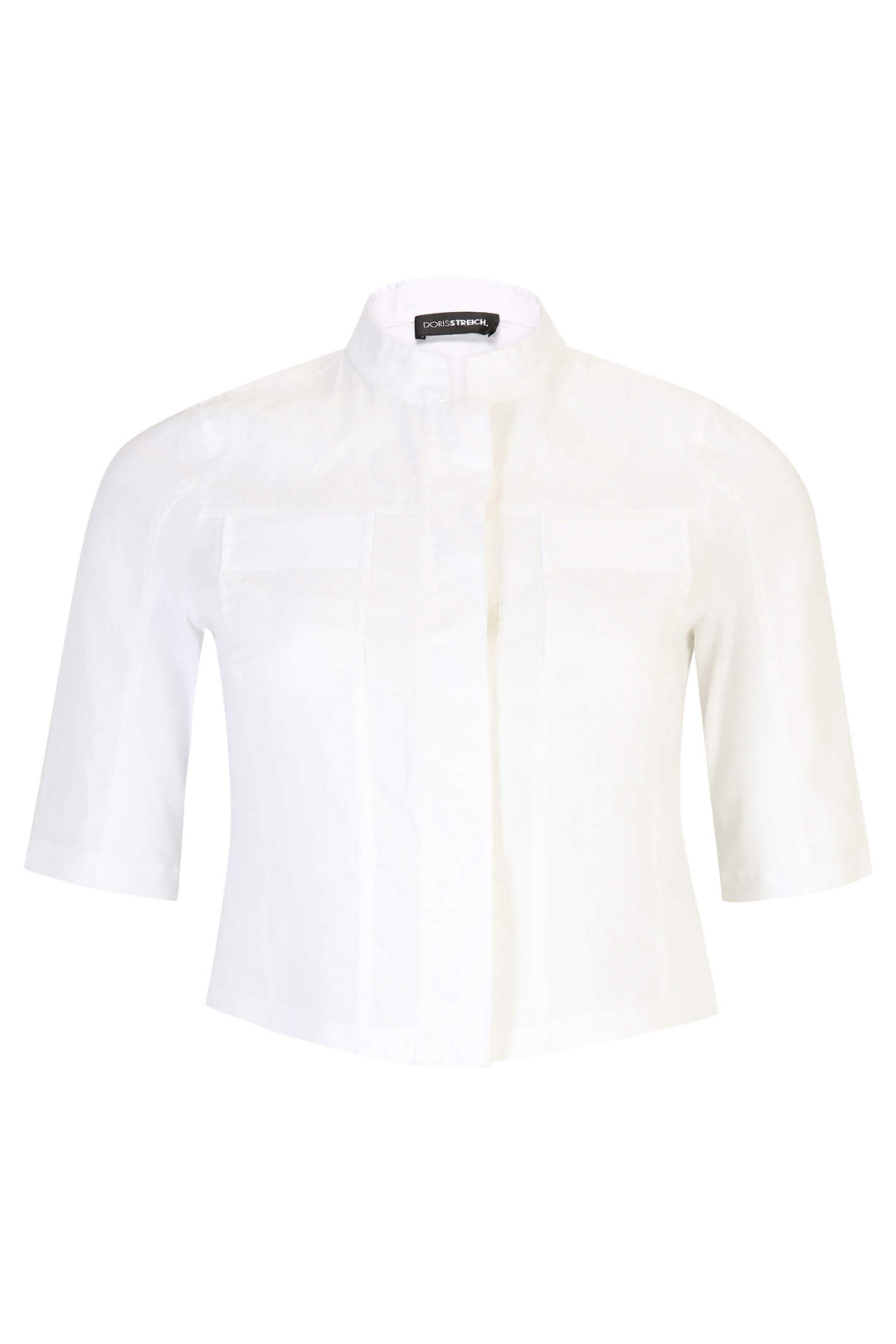 Doris Streich 382 135 White Cropped Jacket - Shirley Allum Boutique