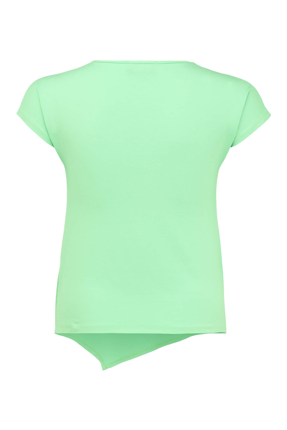 Doris Streich 501 270 70 Mint Green Asymmetric Hem T-Shirt - Shirley Allum Boutique
