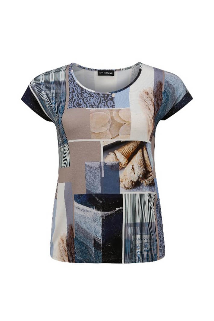 Doris Streich 515 633 59 Blue Top - Shirley Allum