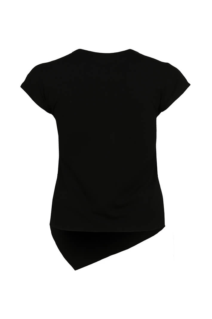 Doris Streich 550 270 99 Black Tropical Tourist T-Shirt - Shirley Allum