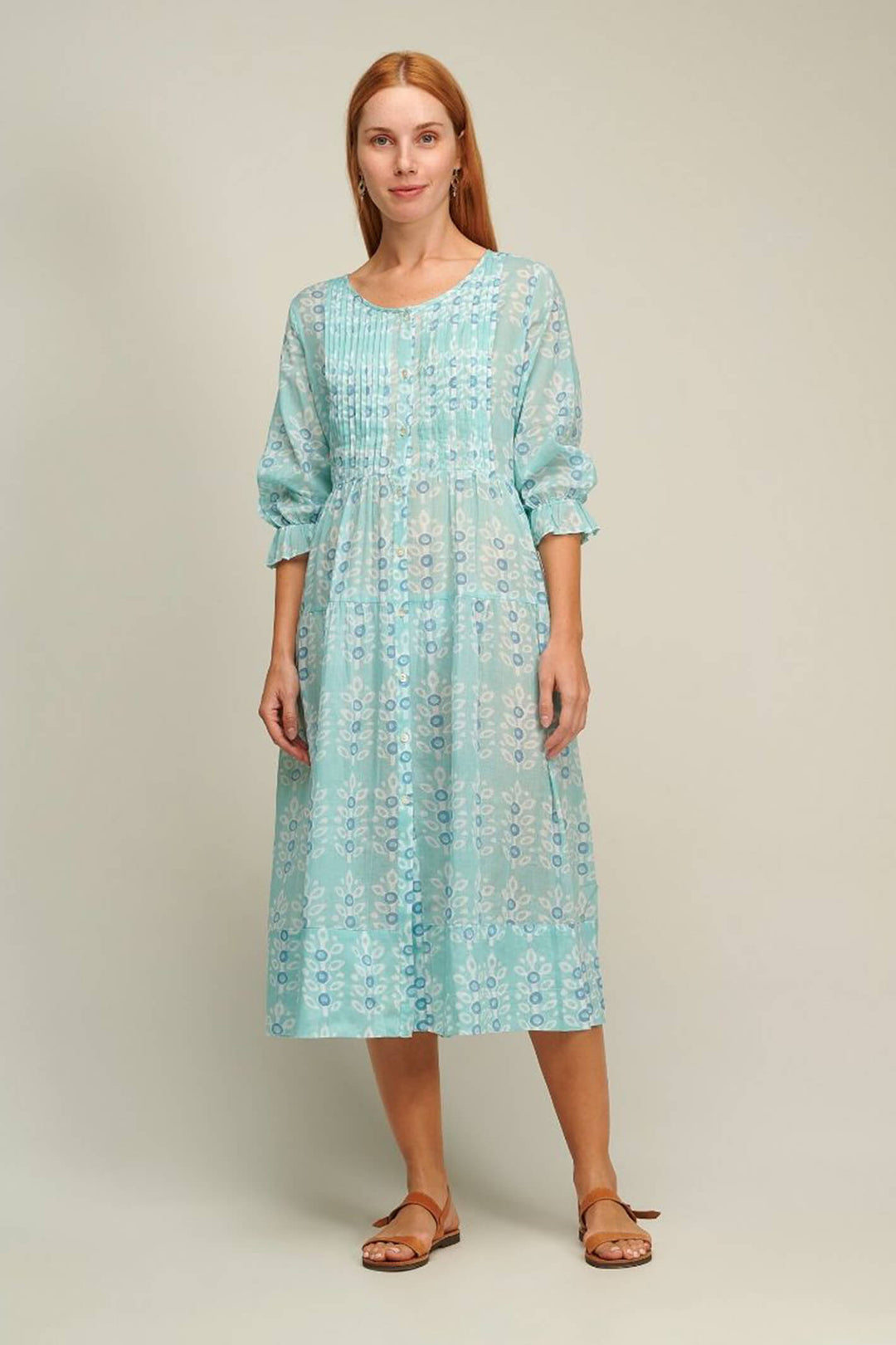 Dream AN414A Darwin Pottel Aqua Dress - Shirley Allum Boutique