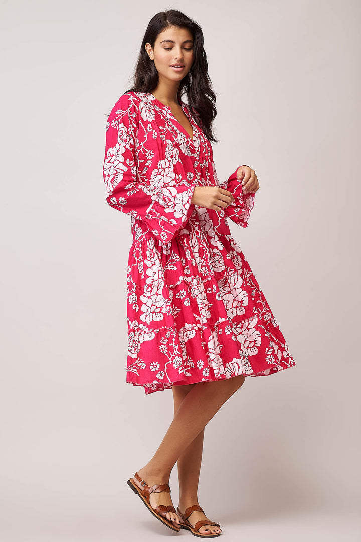 Dream Lobster AN625A Bahama Pink Dress - Shirley Allum Boutique