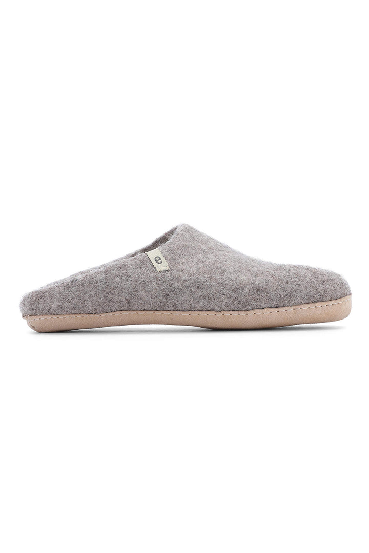 Egos Copenhagen 300 Slip-On Natural Grey Slipper