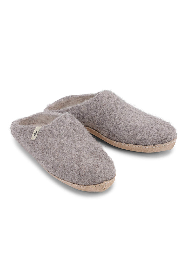 Egos Copenhagen 300 Slip-On Natural Grey Slipper