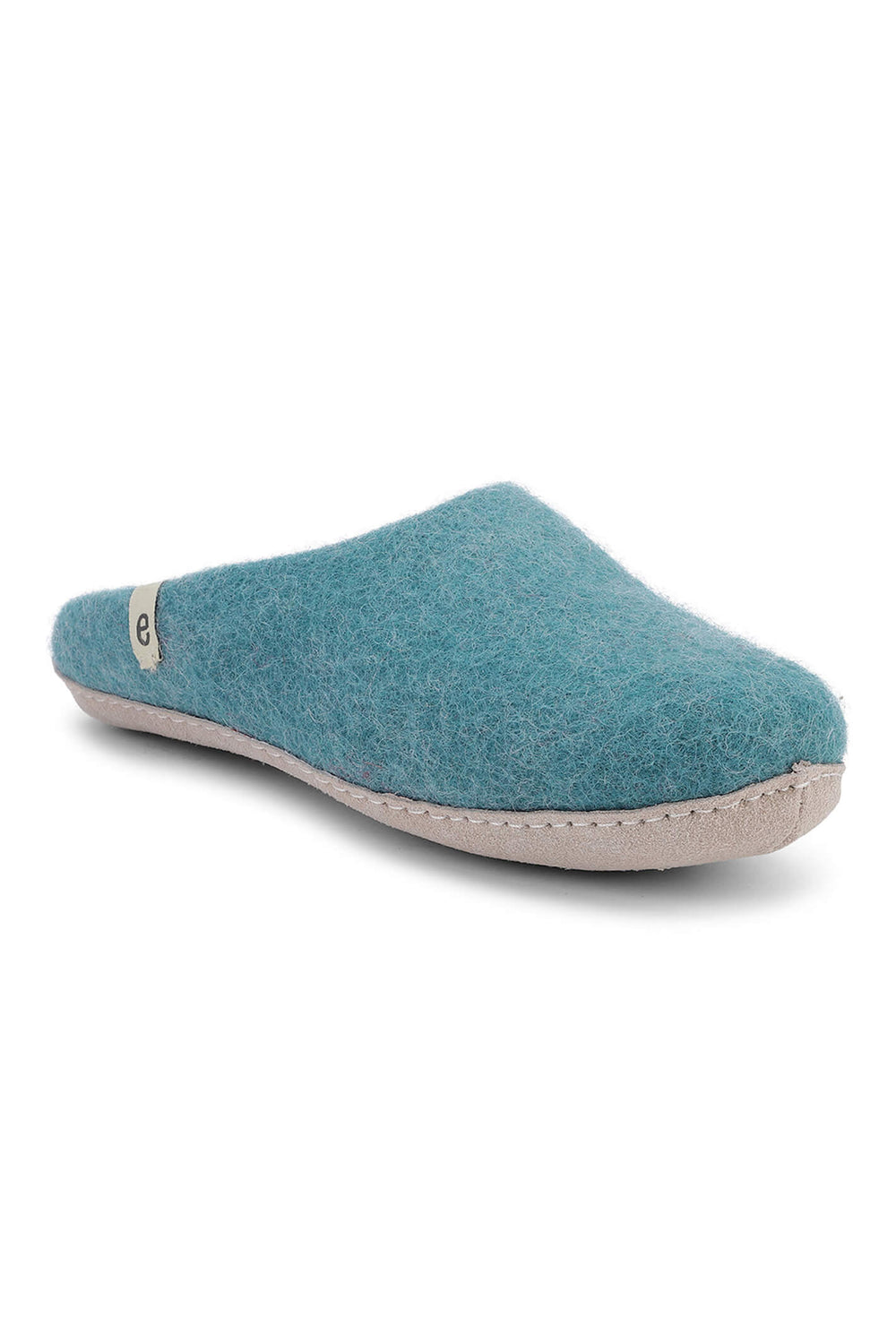 Egos Copenhagen 3018 Slip-On Sea Blue Slipper - Shirley Allum Boutique