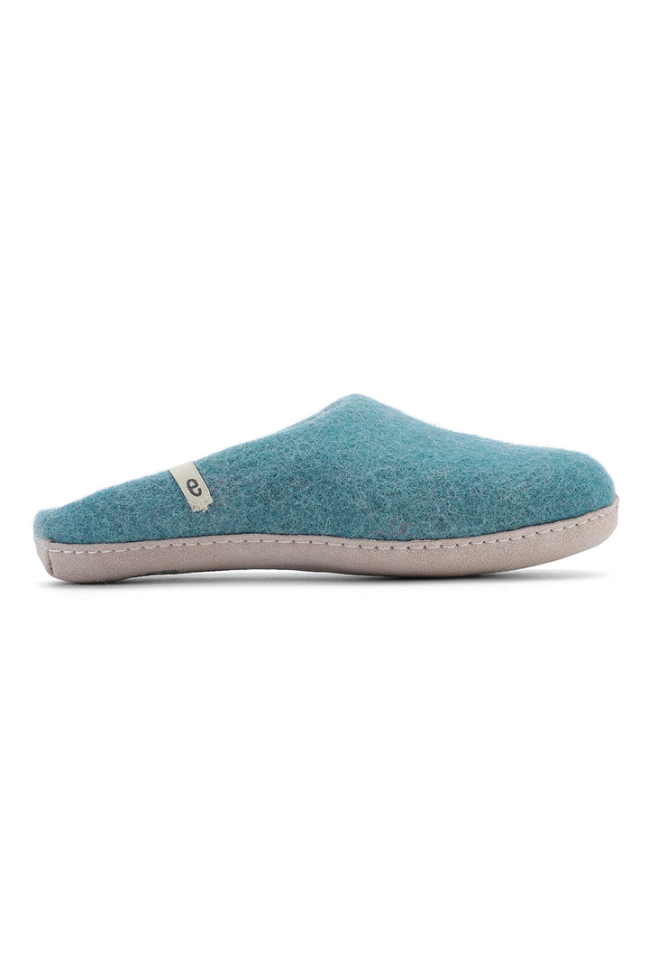 Egos Copenhagen 3018 Slip-On Sea Blue Slipper - Shirley Allum Boutique