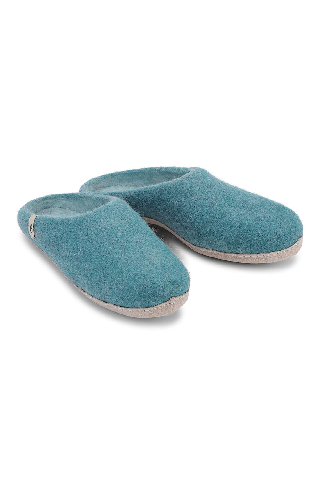 Egos Copenhagen 3018 Slip-On Sea Blue Slipper - Shirley Allum Boutique