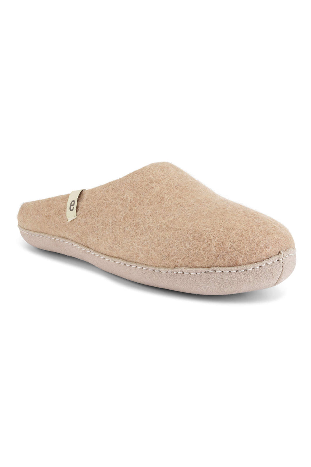 Egos Copenhagen 302 Slip-On Beige Slipper - Shirley Allum Boutique