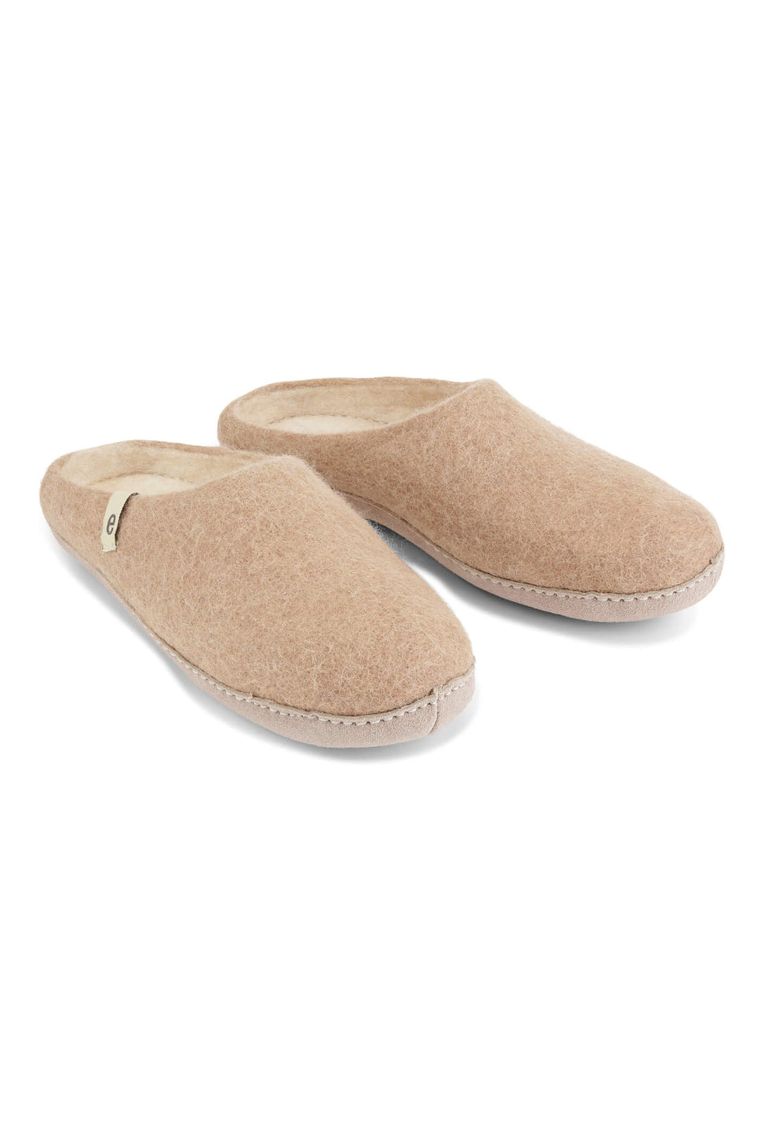 Egos Copenhagen 302 Slip-On Beige Slipper - Shirley Allum Boutique