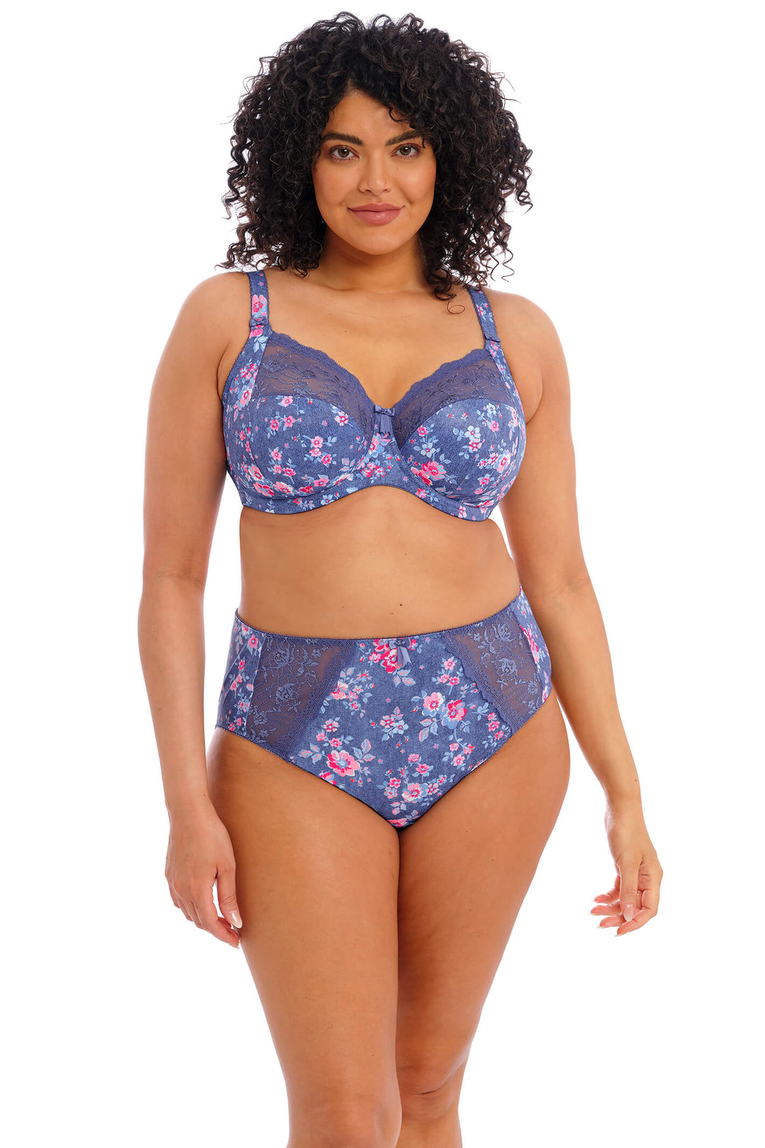 Elomi EL4116DEL Morgan Denim Floral Full Brief - Shirley Allum Boutique