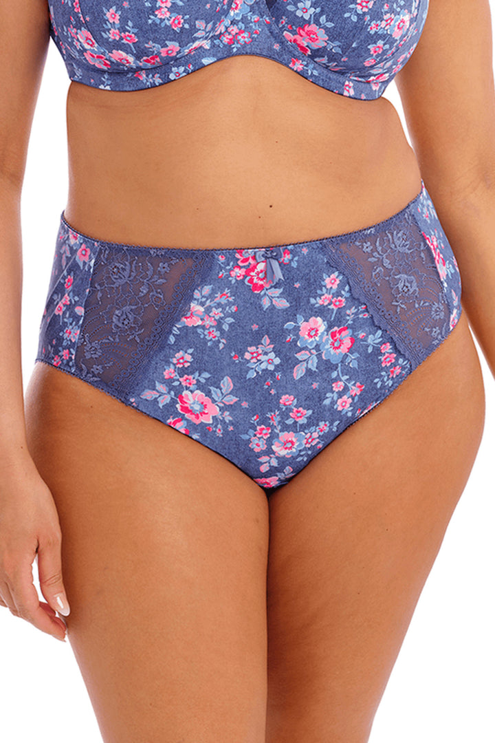 Elomi EL4116DEL Morgan Denim Floral Full Brief - Shirley Allum Boutique