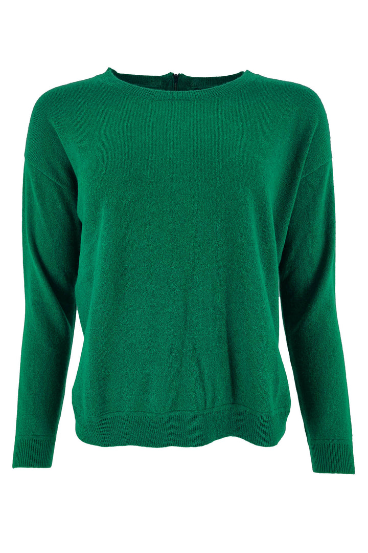 Estheme Cashmere WES1558H Green Jumper - Shirley Allum Boutique