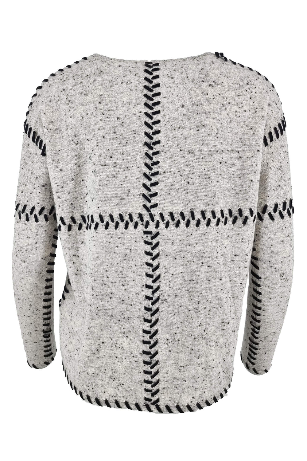 Estheme Cashmere WES1699H Grey Jumper - Shirley Allum Boutique