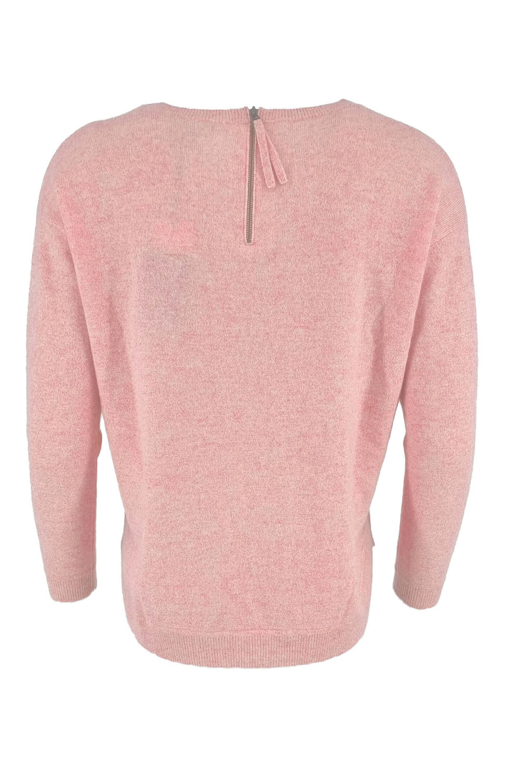 Estheme WES1558H 2914 Pink Zip Back Jumper - Shirley Allum Boutique