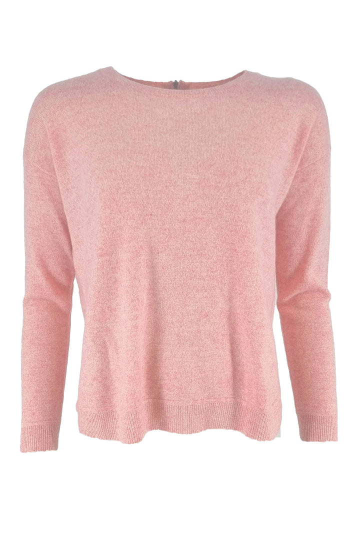 Estheme WES1558H 2914 Pink Zip Back Jumper - Shirley Allum Boutique