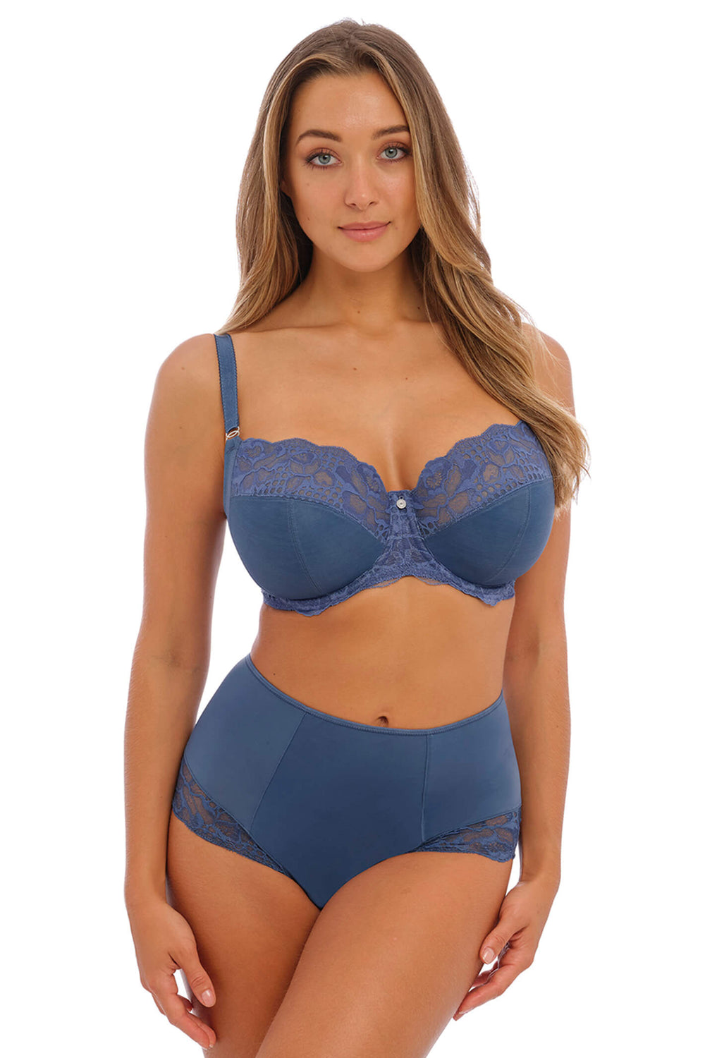 Fantasie FL101801 EVE Reflect Evening Blue Underwire Side Support Bra - Shirley Allum Boutique