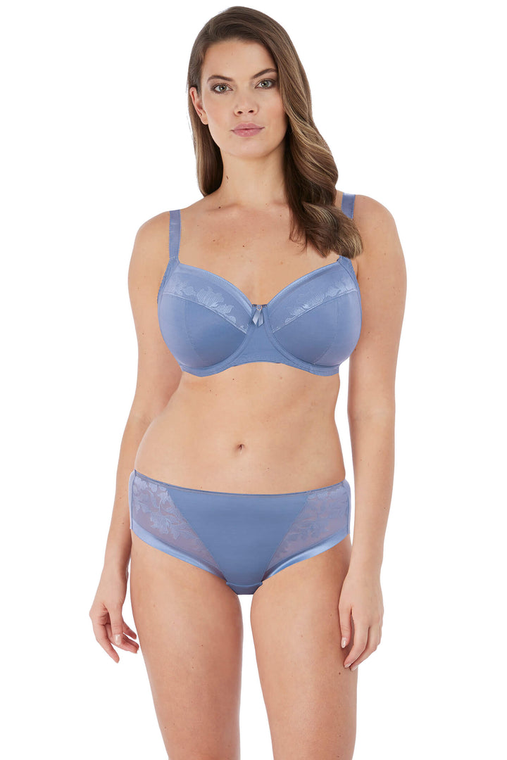 Fantasie FL2985SME Illusion Midi Brief Smokey Blue - Shirley Allum