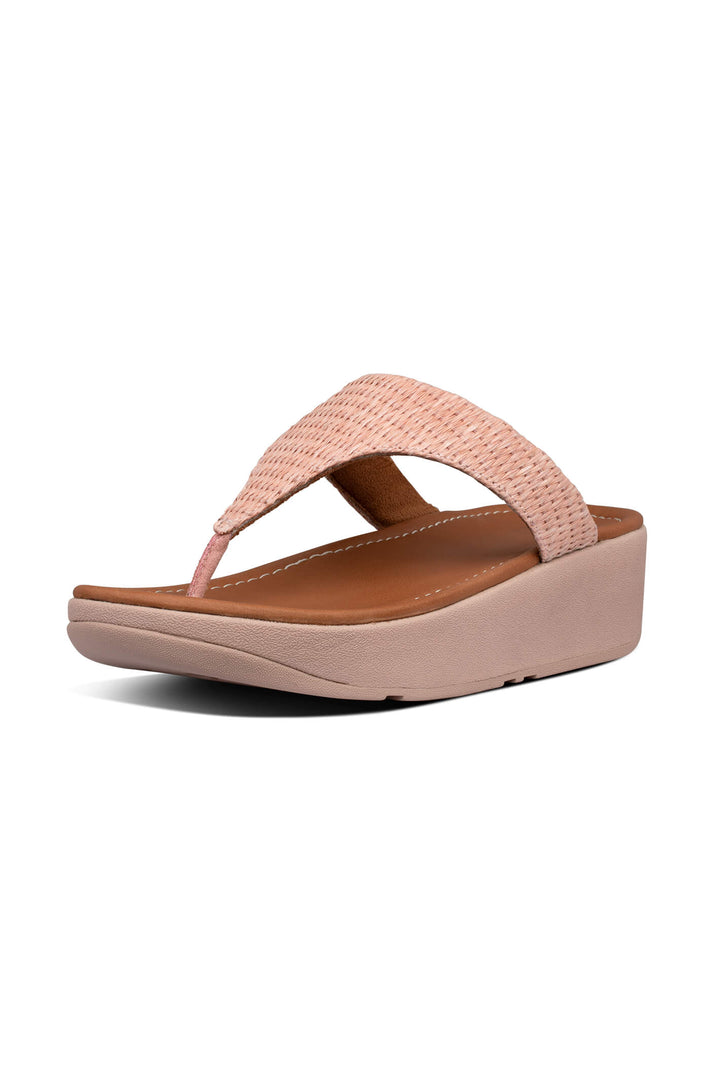 Fitflop Imogen BD3 Basket Weave Toe-Thong Sandal