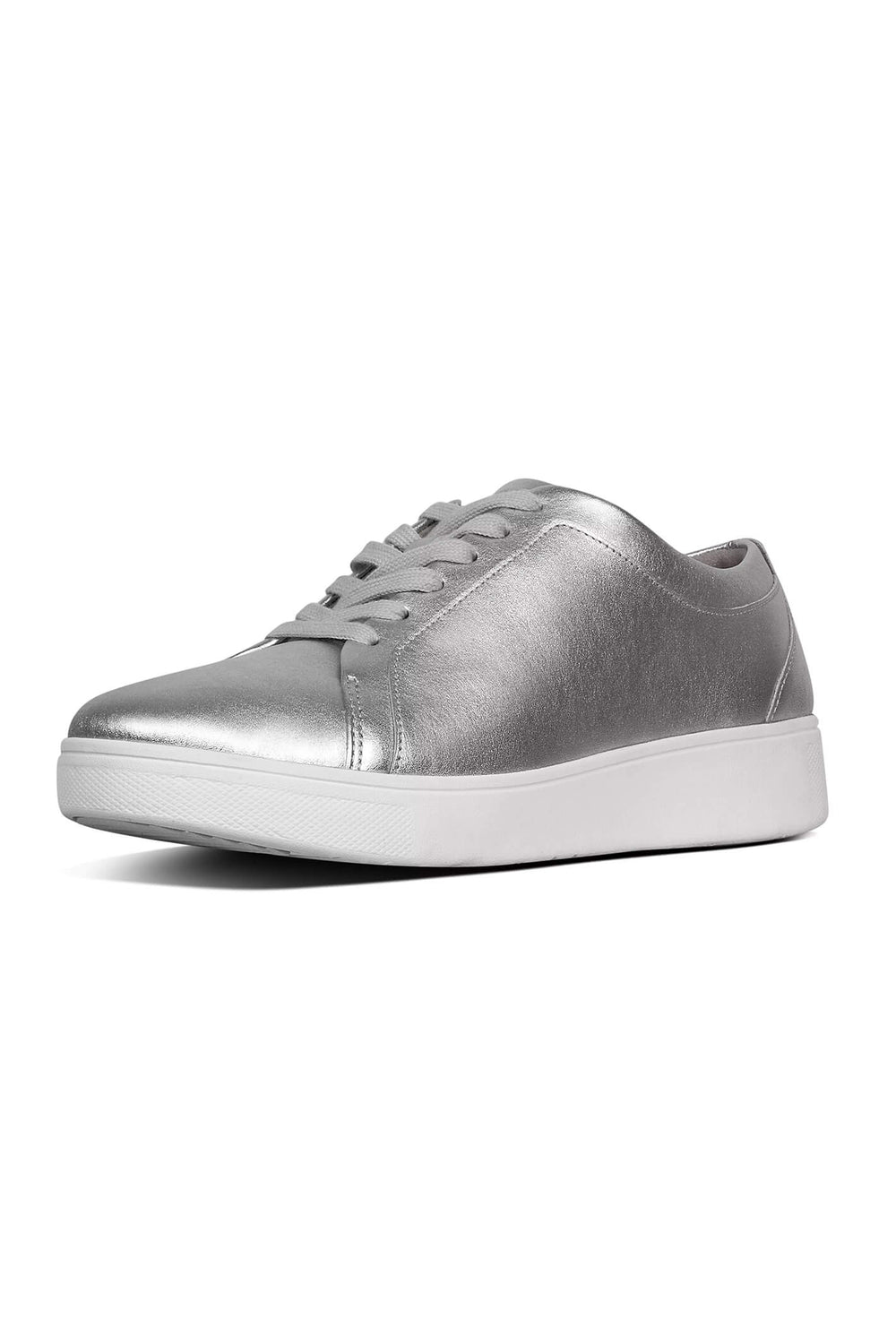 Fitflop Rally X22-011 Silver Trainer - Shirley Allum Boutique