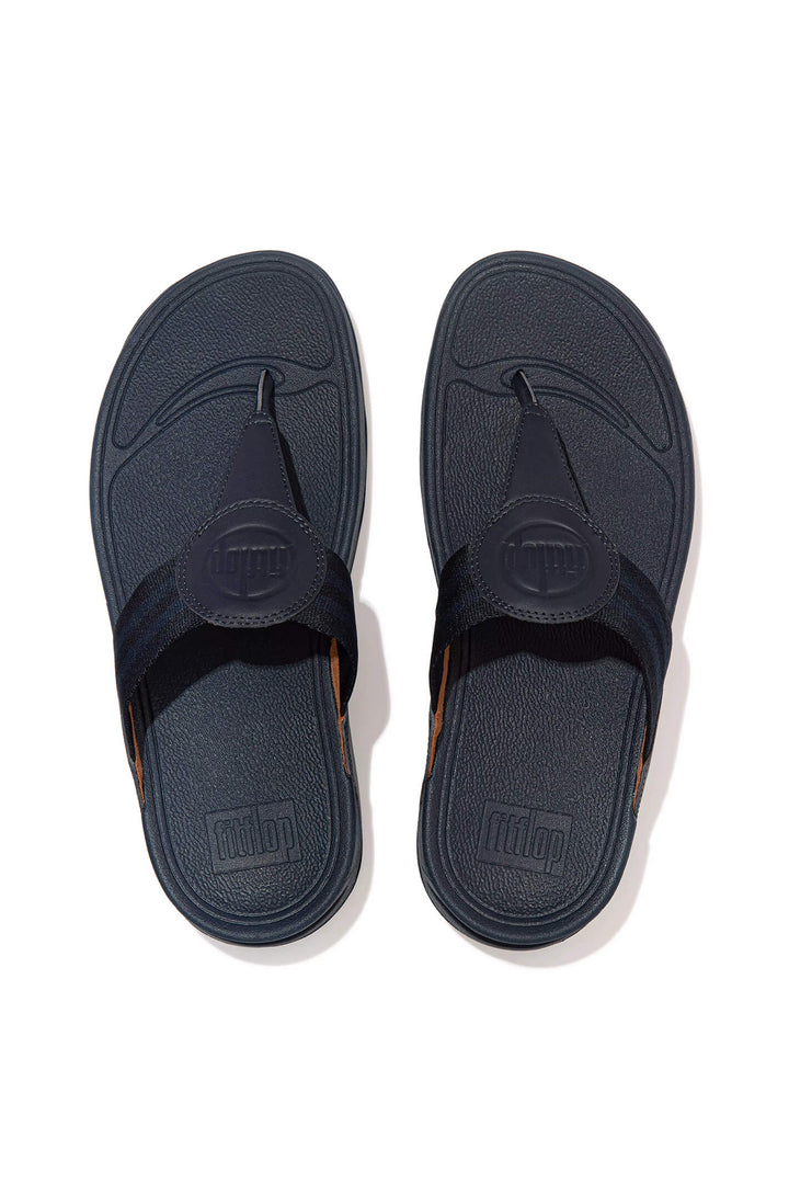 Fitflop Walkstar DX4-399 Toe-Post Navy Sandal - Shirley Allum Boutique