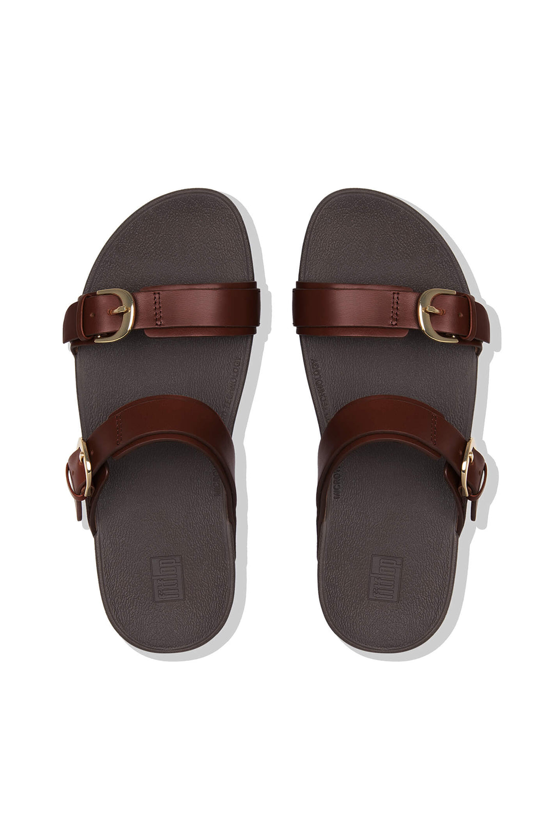 Fitlop Edit Slide T16-552 Cognac Sandal