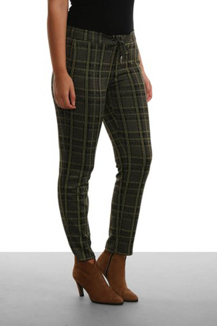 Frank Walder 109.602 Green Trousers - Shirley Allum Boutique