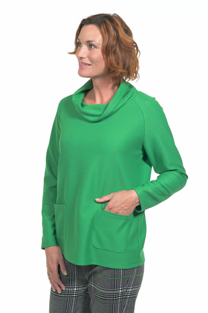 Frank Walder 621.408 000 746 Green Top - Shirley Allum Boutique