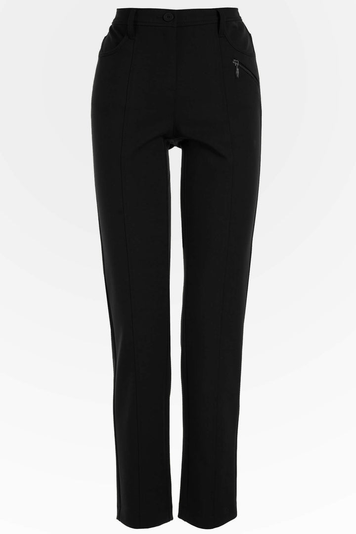 Frank Walder 621.602 796 Black Trouser - Shirley Allum Boutique