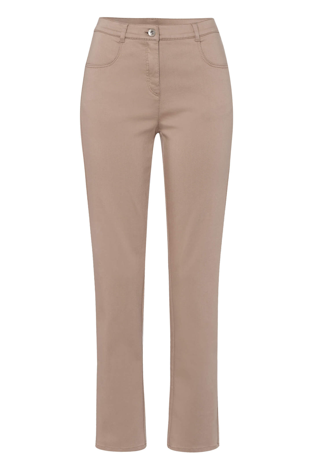 Frank Walder 722605 000843 Anna Hazelnut Trouser - Shirley Allum Boutique