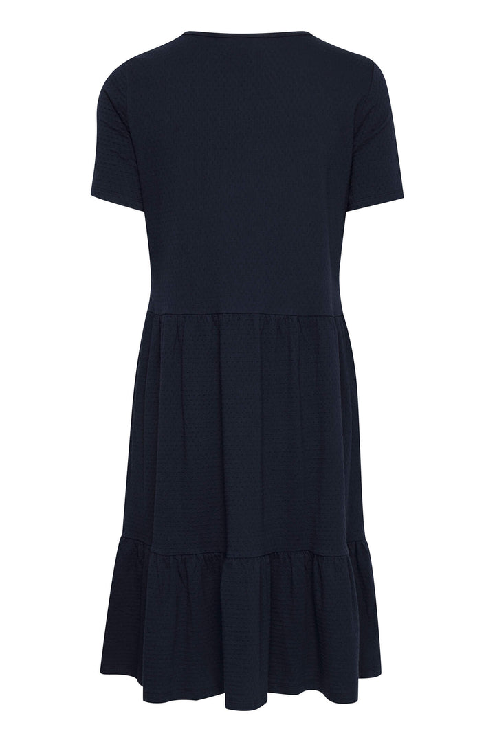 Fransa 20609017 Navy Blazer Jersey Dress - Shirley Allum