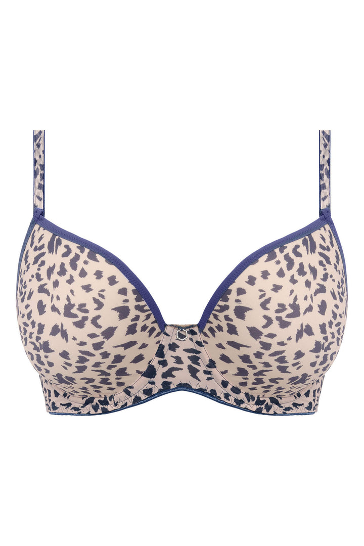 Freya AA401231AML Wild Side Vanilla Cream Animal Moulded Plunge Bra - Shirley Allum Boutique