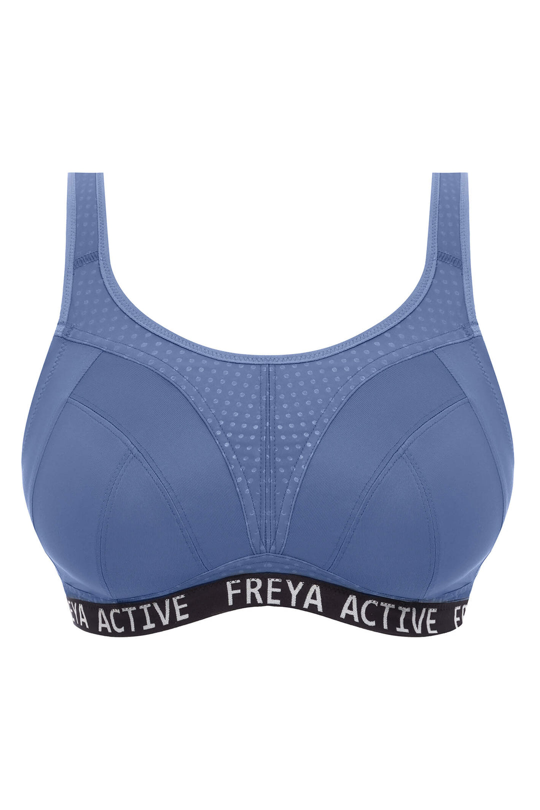 Freya AC4014DEN Denim Dynamic Soft Cup Crop Top Sports Bra - Shirley Allum Boutique