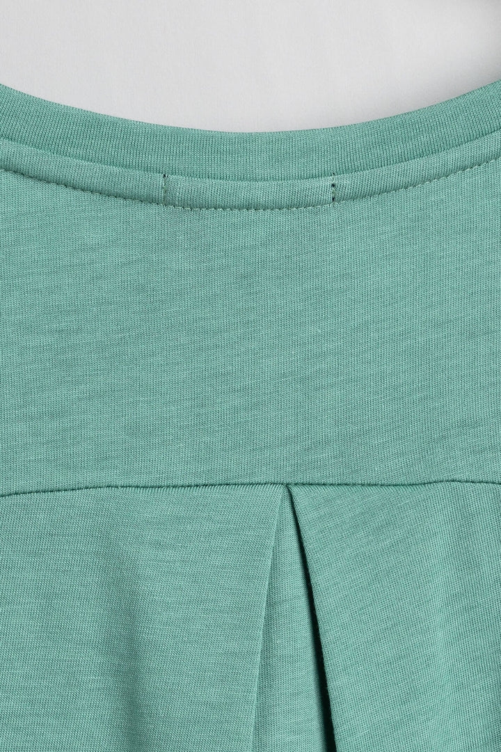 Gant 4202447 Peppermint Short Sleeve V-Neck Top - Shirley Allum