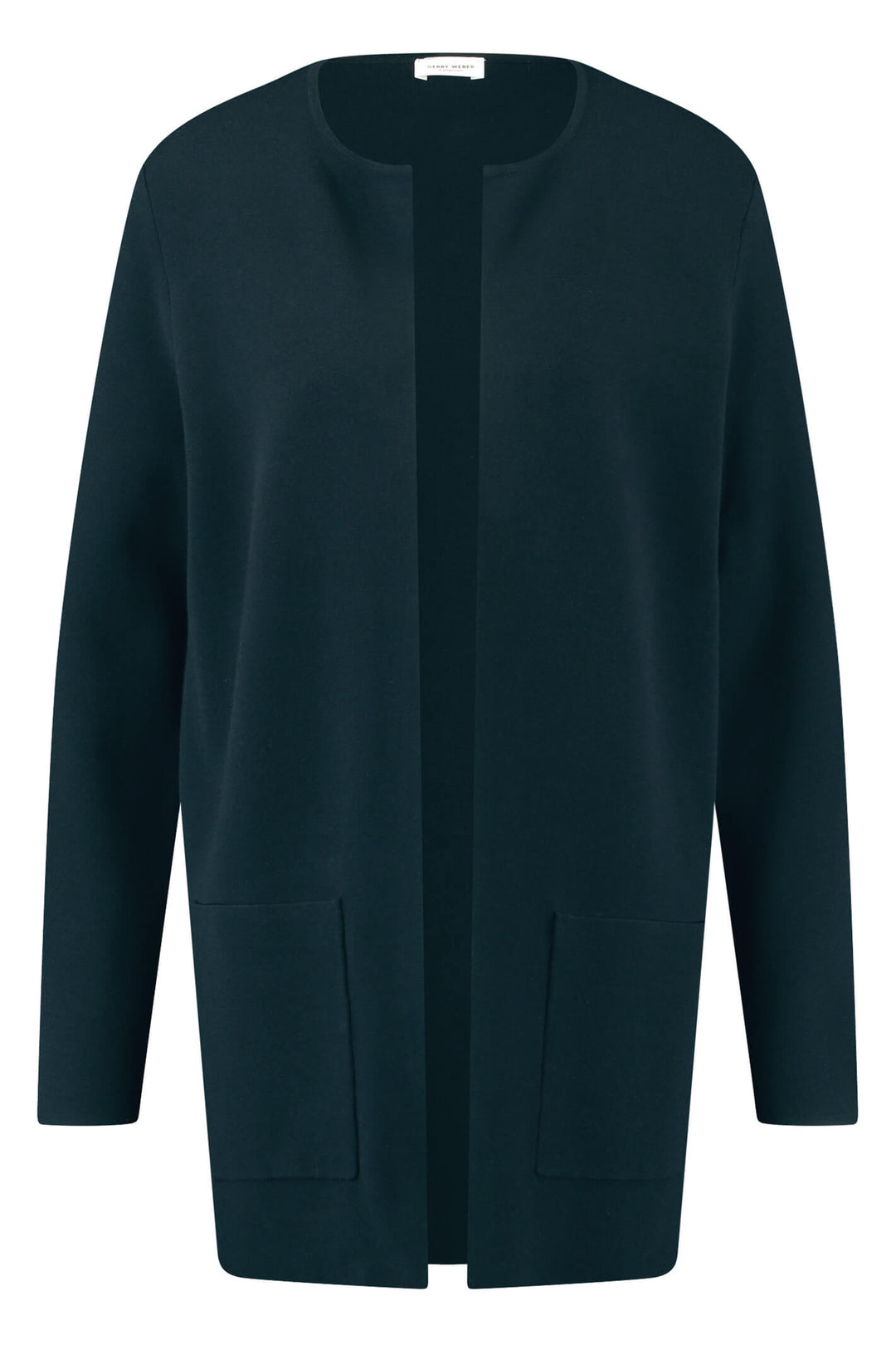 Gerry Weber 93206-35713 80890 Navy Knit Jacket - Shirley Allum Fashion