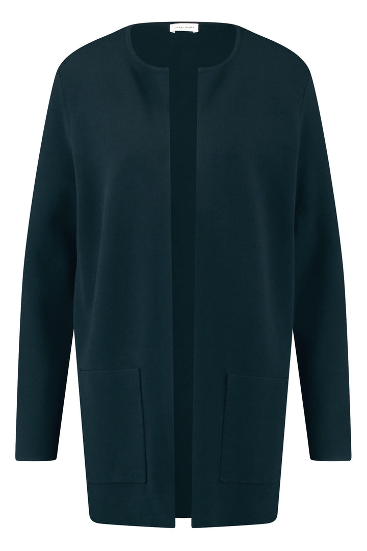 Gerry Weber 93206-35713 80890 Navy Knit Jacket - Shirley Allum Fashion
