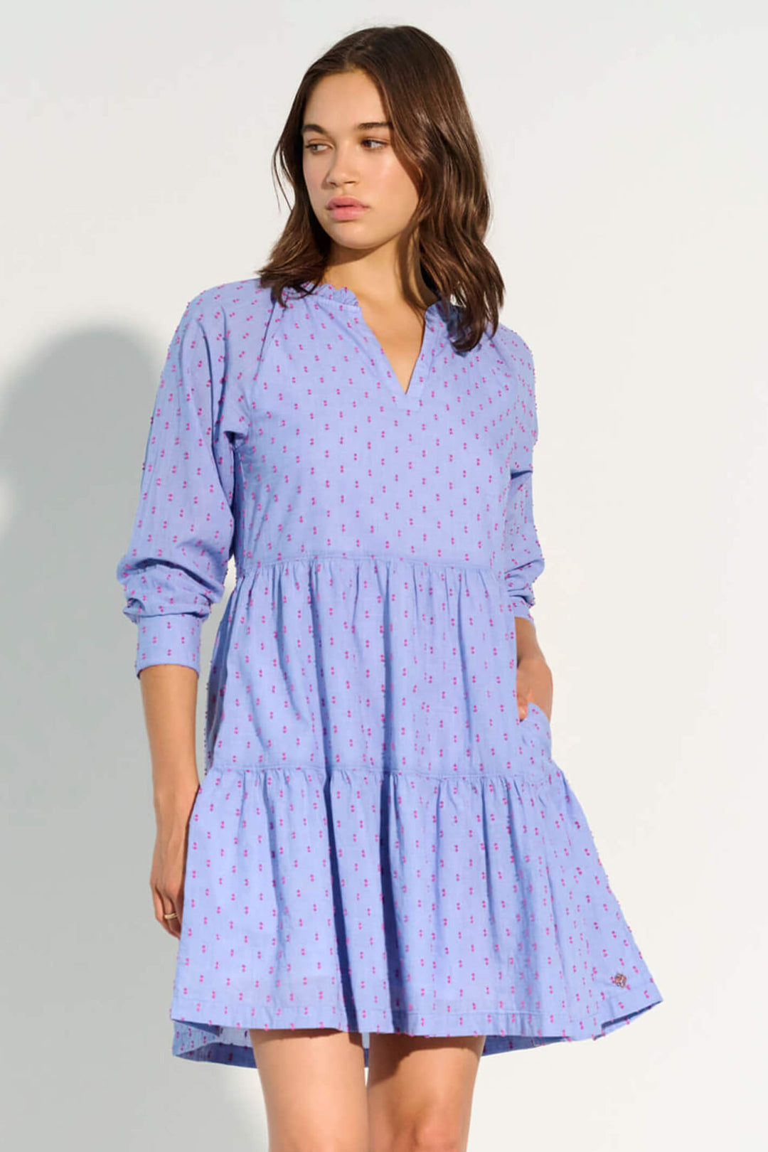 Hatley MDL1481 Blue Maddy Dress - Shirley Allum Boutique