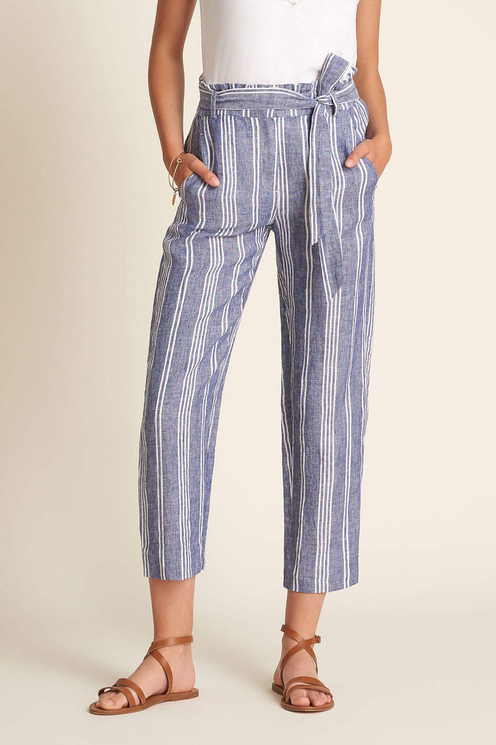 Hatley SSL1473 Paper Bag Pants Shore Stripe Trouser - Shirley Allum