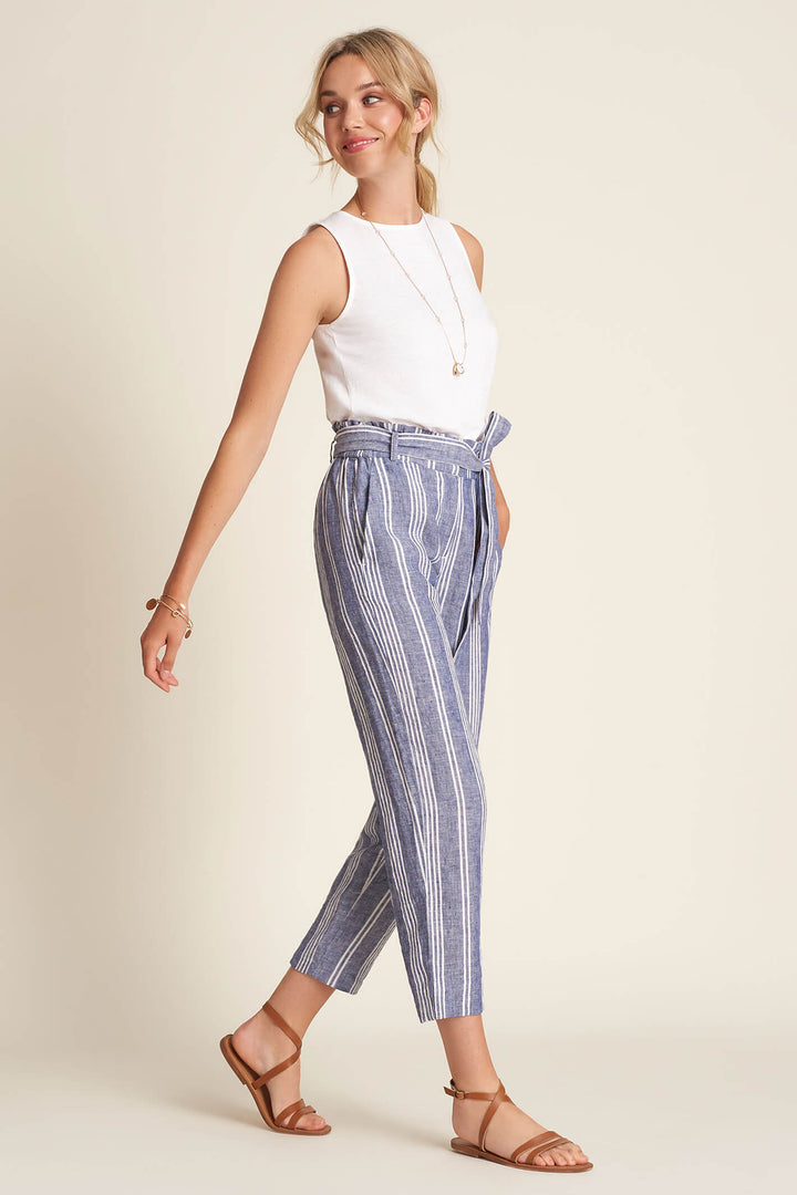 Hatley SSL1473 Paper Bag Pants Shore Stripe Trouser - Shirley Allum