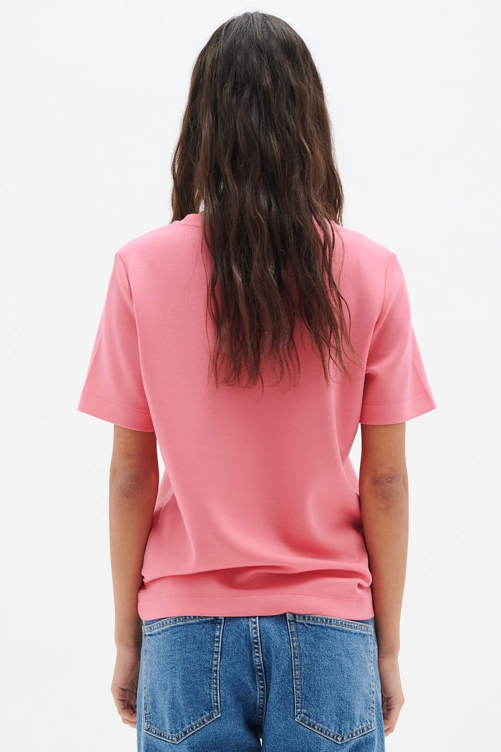InWear 30106201 171930 VincentIW Karmen Pink Rose T-Shirt - Shirley Allum Boutique