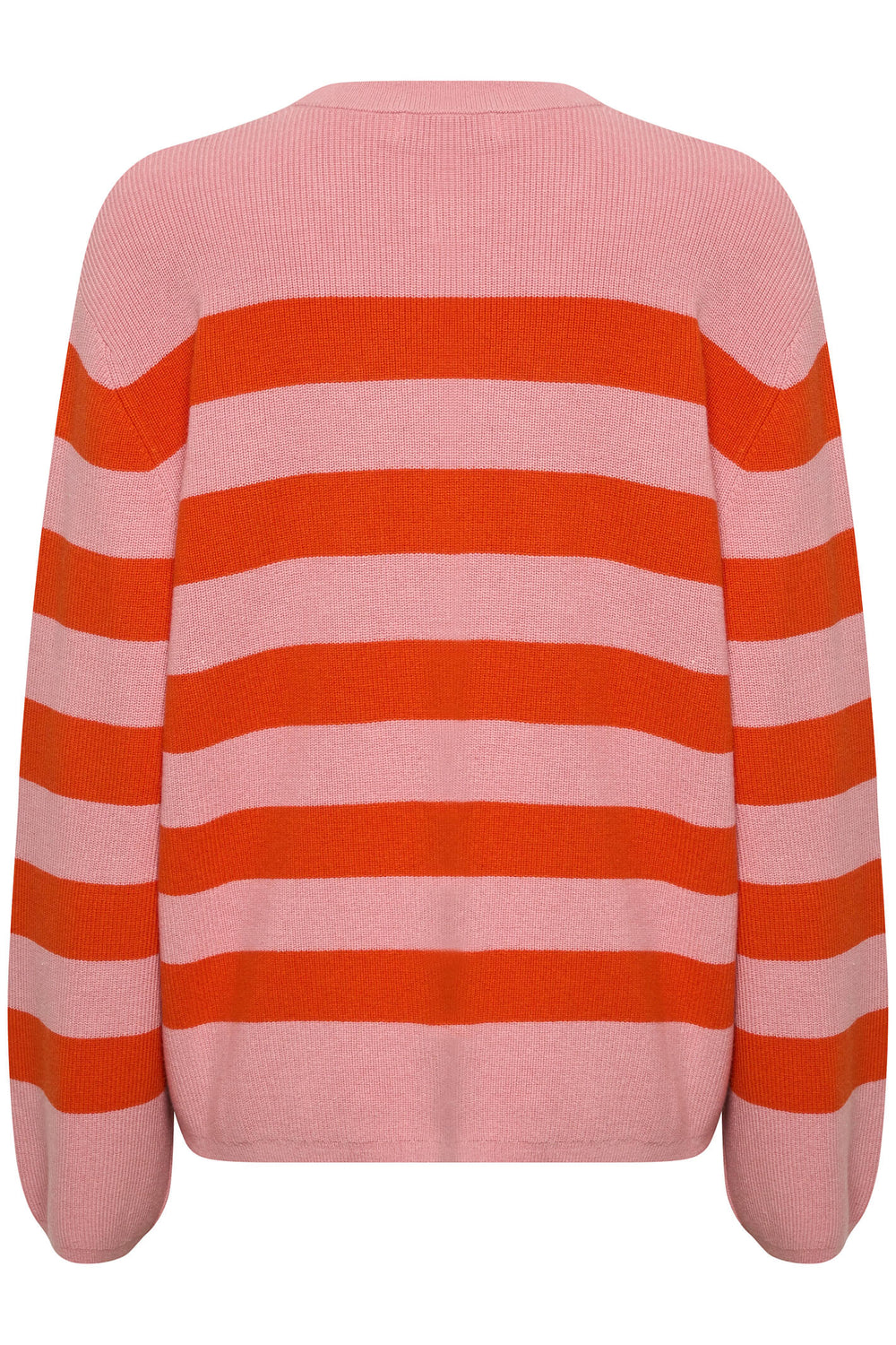 InWear 30108076 301905 AbigailIW Pink Stripe Jumper - Shirley Allum Boutique