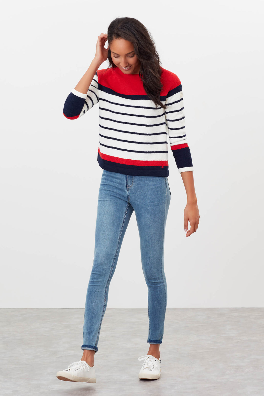 Joules 211575 Seaport Striped Jumper
