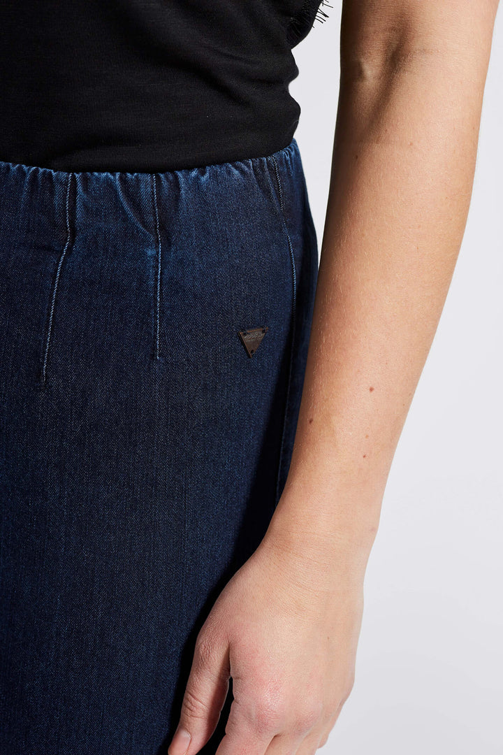 LauRie Rachel 24418 Dark Denim 40518 Pull On Jean - Shirley Allum