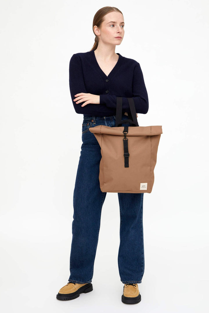 Lefrik Roll Mini Camel Backpack Bag - Shirley Allum Boutique