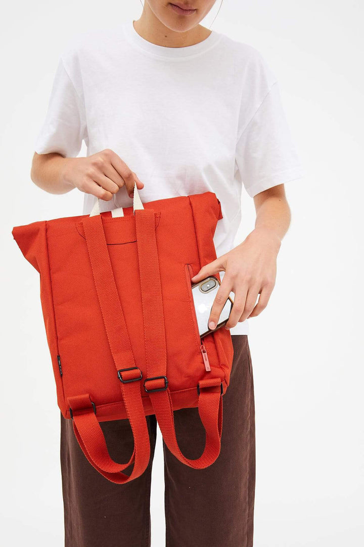 Lefrik Roll Mini Rust Backpack Bag - Shirley Allum Boutique