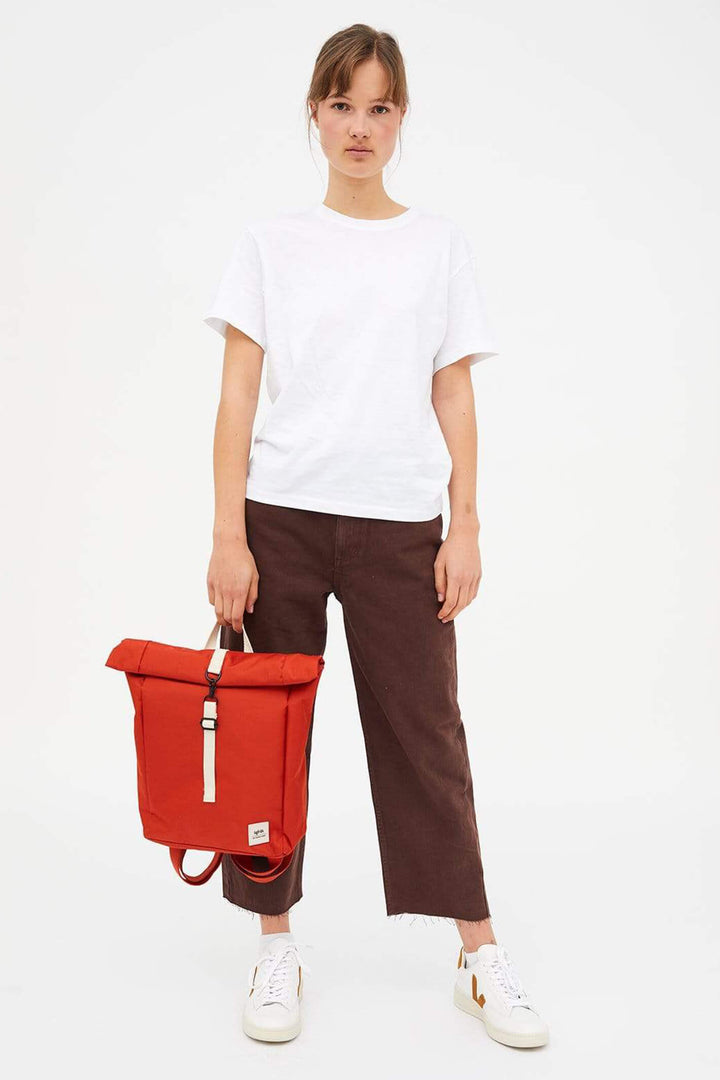 Lefrik Roll Mini Rust Backpack Bag - Shirley Allum Boutique