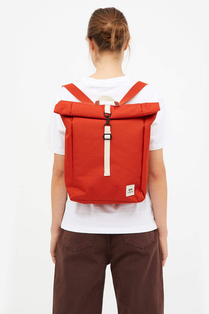 Lefrik Roll Mini Rust Backpack Bag - Shirley Allum Boutique