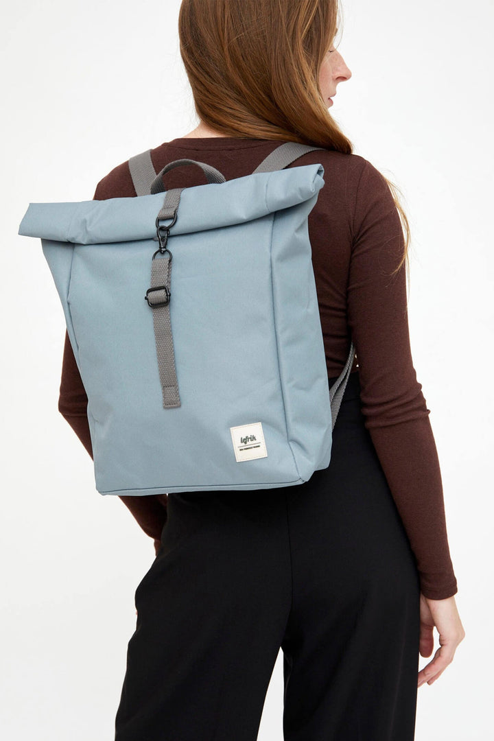 Lefrik Roll Mini Stone Blue Backpack Bag - Shirley Allum Boutique