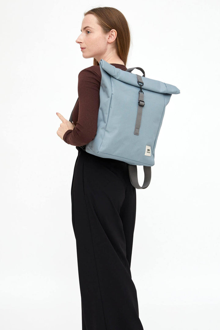 Lefrik Roll Mini Stone Blue Backpack Bag - Shirley Allum Boutique