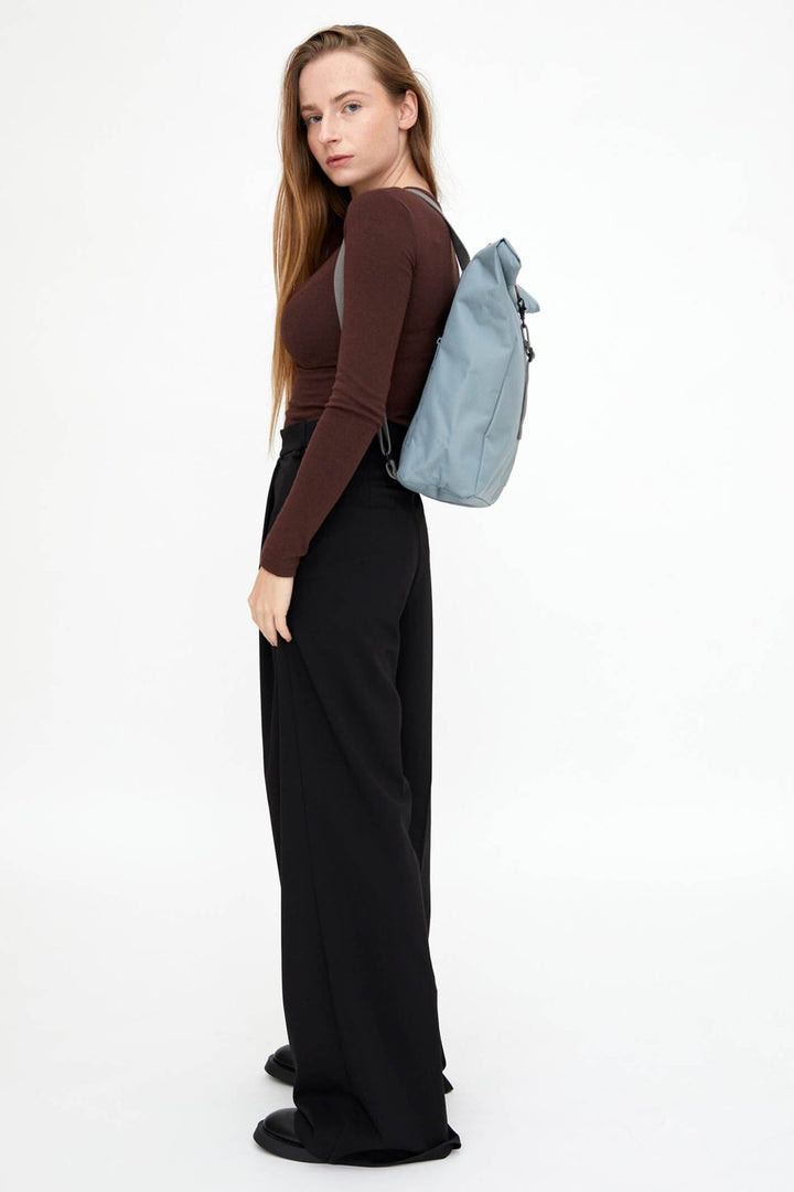 Lefrik Roll Mini Stone Blue Backpack Bag - Shirley Allum Boutique